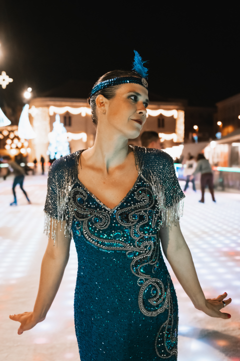 Modna bajka na Vitićevom moru: Šibenčanke klizale u vintage raskošnim haljinama!