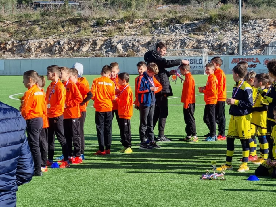 Proteklog tjedna održao se '17. Vodice Cup': Mladi nogometaši HNK Šibenika okitili se zlatnim medaljama 