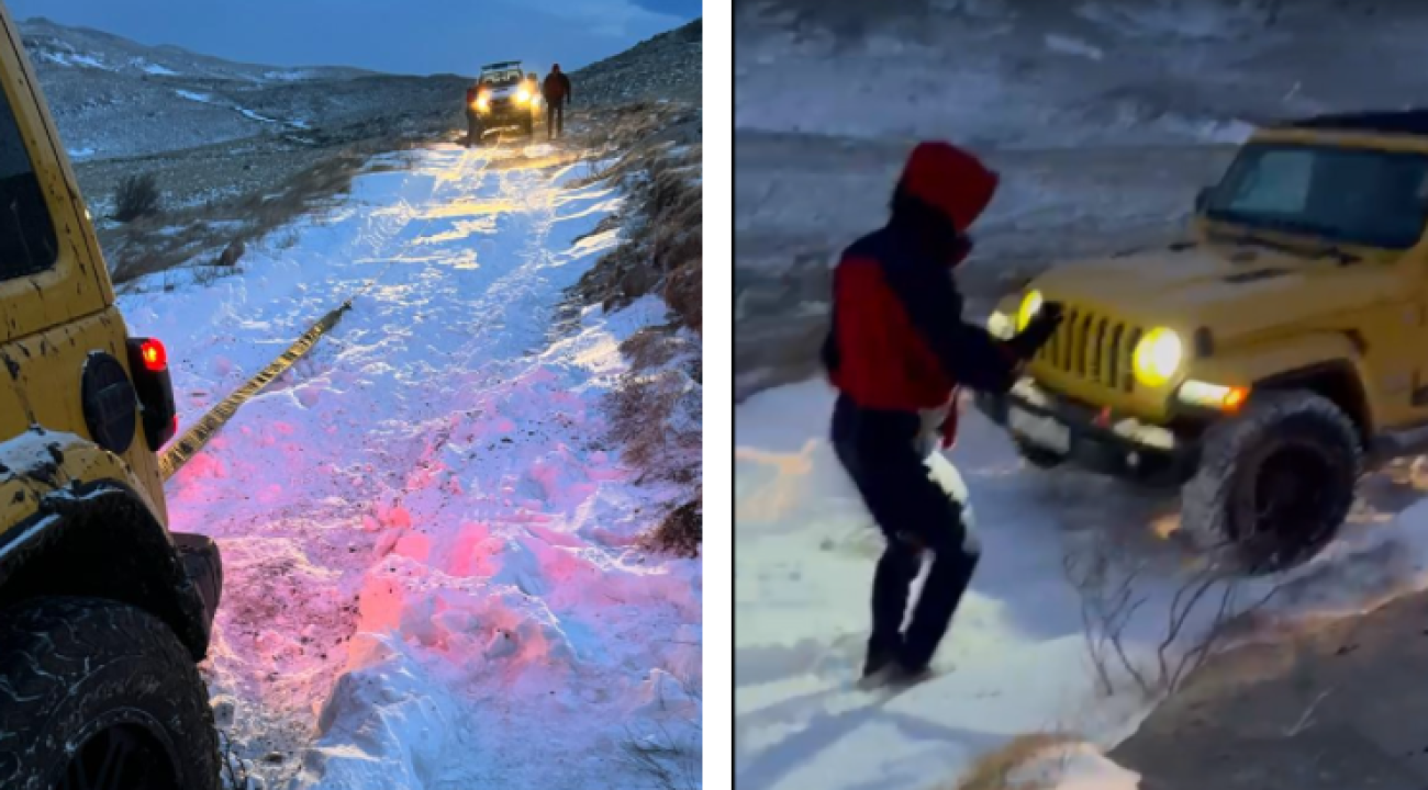 Auto zameo snijeg jučer na Dinari: Putnike i vozilo spasili splitski HGSS-ovci