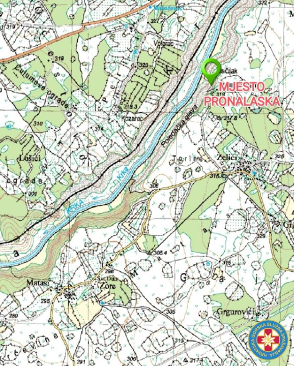 Šibenski HGSS-ovci u Zelićima spasili starijeg slabovidnog muškarca