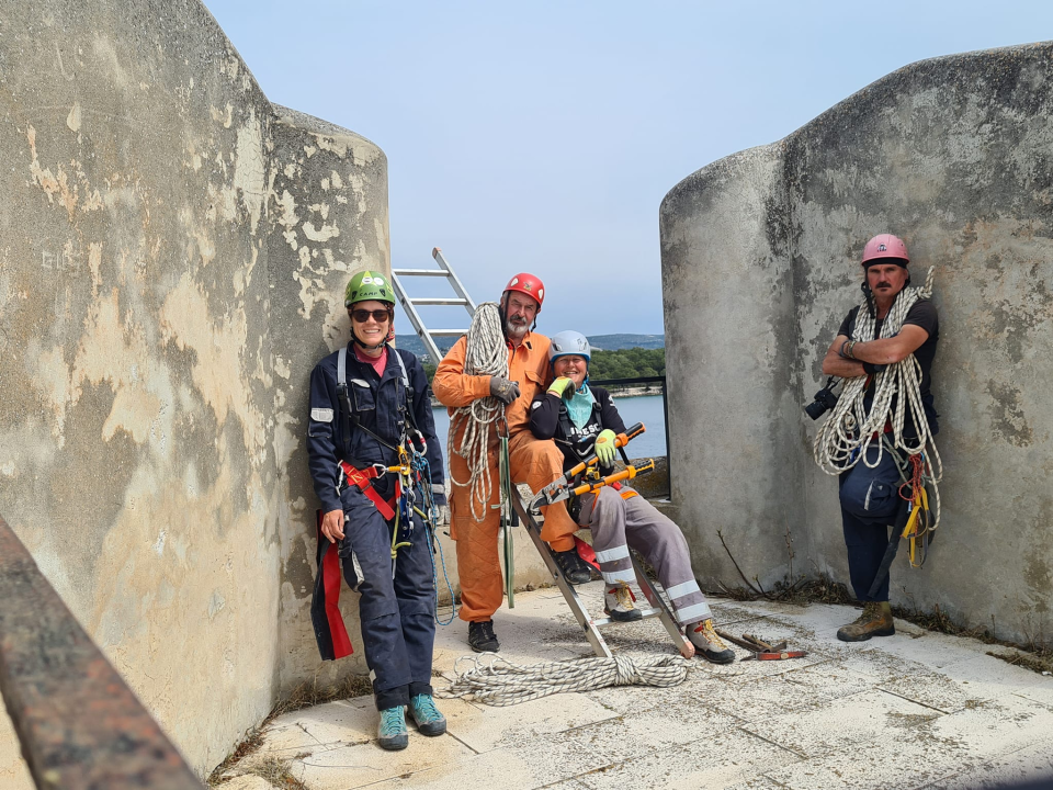 I tvrđava sv. Nikole se priprema za sezonu: Njene zidine očišćene od raslinja, trave…  