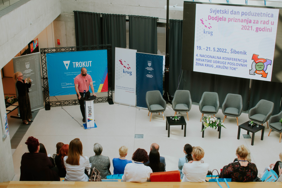 U Trokutu dodijeljene godišnje nagrade Hrvatske udruge poslovnih žena Krug