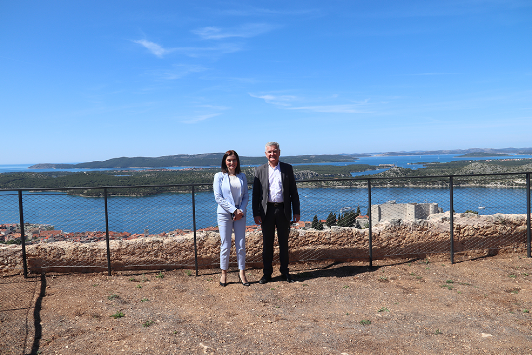 Ministrica regionalnog razvoja i fondova EU u društvu gradonačelnika obišla tvrđavu sv. Ivana 