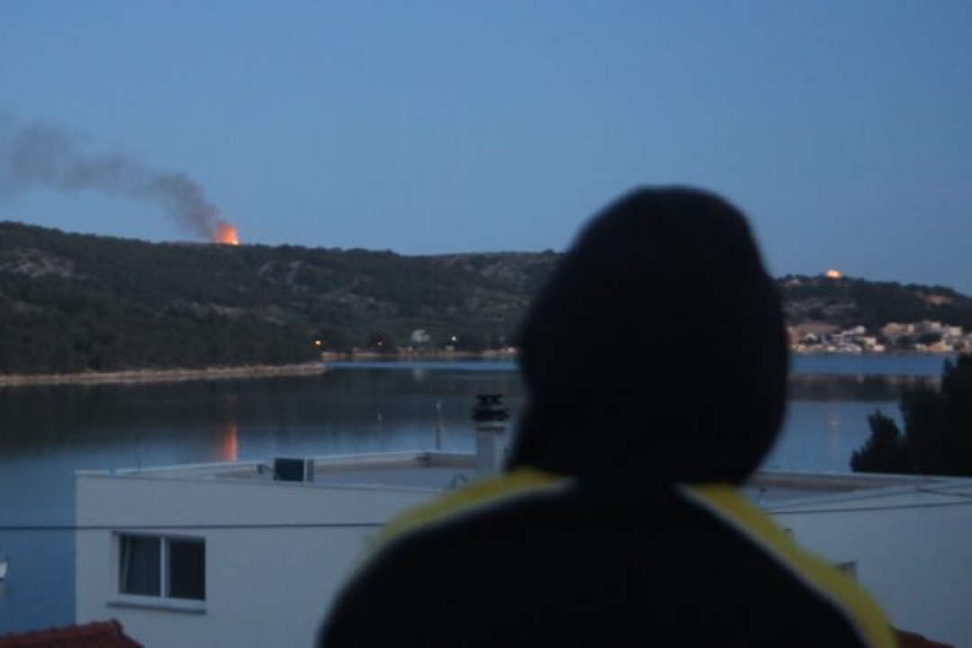 Vatra iznad Murtera: Požar ili spaljivanje smeća?