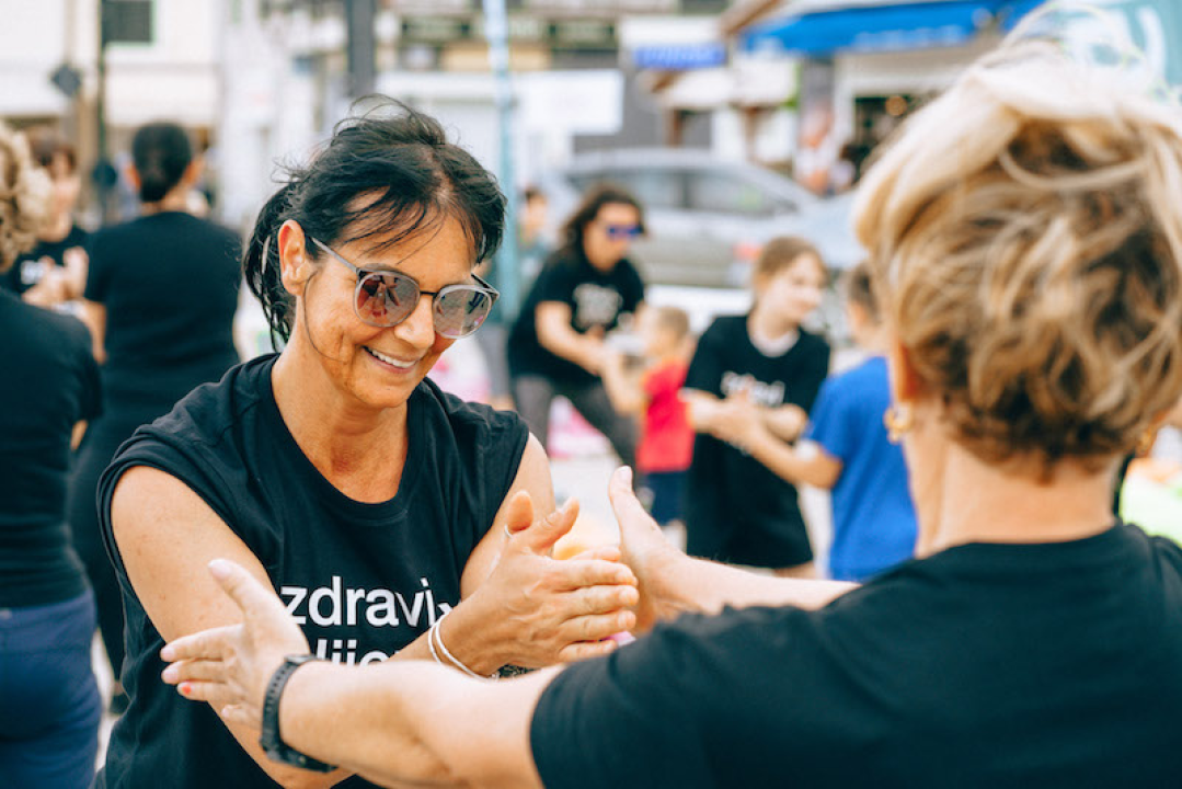 Stotinu vježbača na tradicionalnom treningu Aktivne Hrvatske 