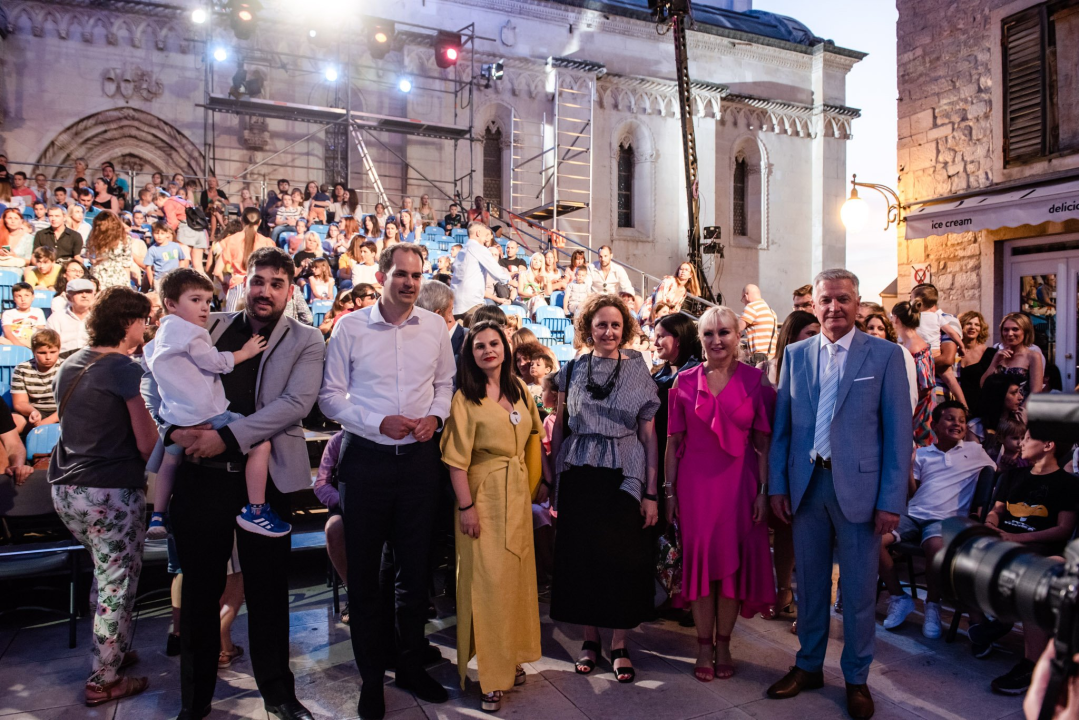 Otvoren je 62. Međunarodni festival u Šibeniku: Na svečanosti i djeca iz ukrajinskog Lavova