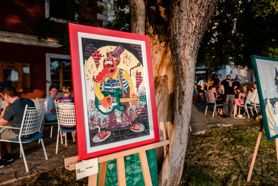 Davor Gobac osobno zatvorio svoju izložbu 'Volim crtane filmove'