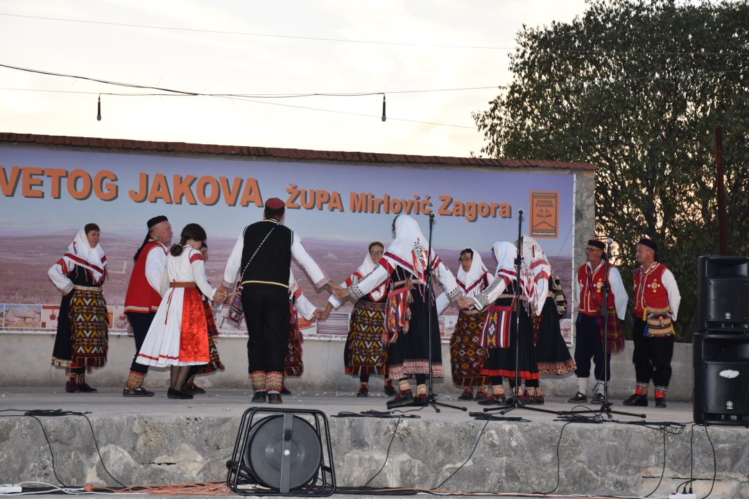 Večer folklora u Mirloviću povodom sv. Jakova, pozornica ljepote tradicijske kulture
