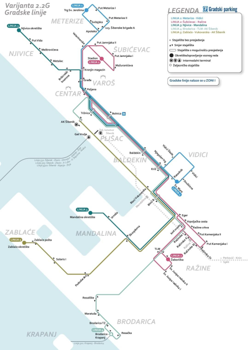 Šibenik dobio novi javni gradski prijevoz!