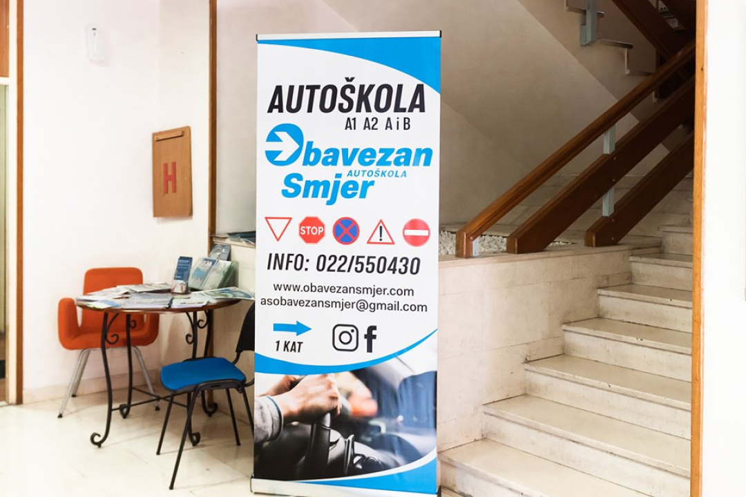 Upišite autoškolu Obavezan smjer i uspješno položite vozački ispit! 