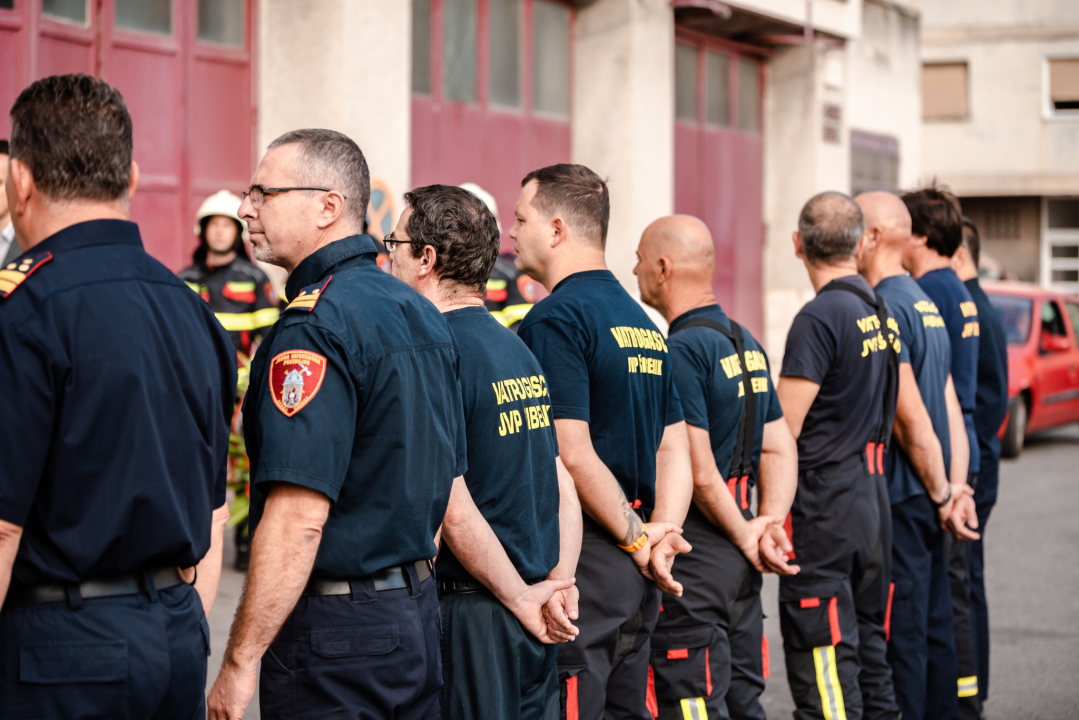 Položeni vijenci za šibenske vatrogasce stradale na Jamnjaku 1993. 