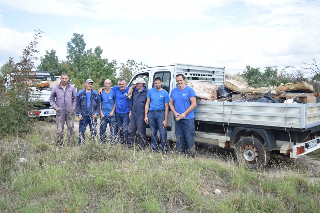 NP Krka i ove godine dio svjetskog projekta Zelena čistka: Prikupili četiri kamiona otpada