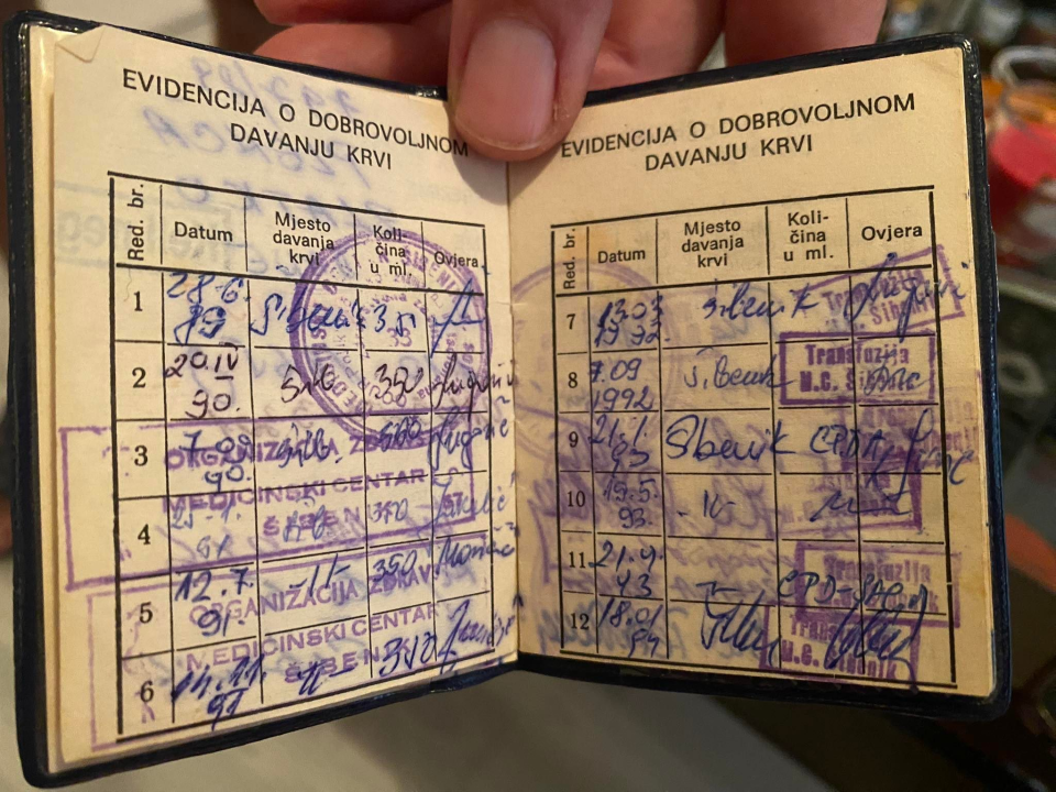 Šibenčanin Zlatko Plenča već 33 godine daruje krv: 'Ovo je vrsta životnog poziva, a i sin je krenuo mojim stopama'