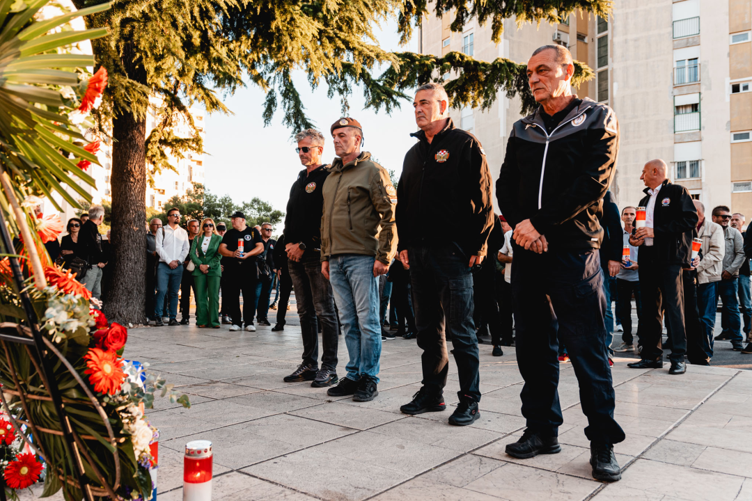 Šibenčani komemoracijom na Baldekinu i mimohodom obilježili 31. obljetnicu Rujanskog rata