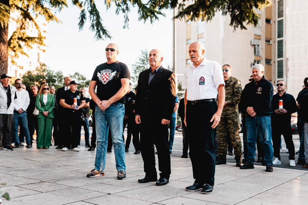 Šibenčani komemoracijom na Baldekinu i mimohodom obilježili 31. obljetnicu Rujanskog rata