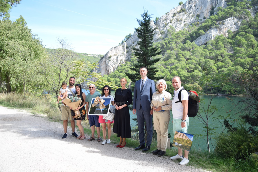 Nacionalni park Krka dočekao milijuntog posjetitelja 