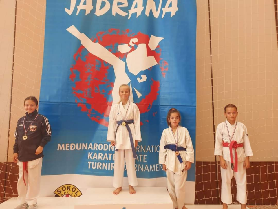 Karate klub Okit Vodice do 23 medalje na Kupu Jadrana u Splitu