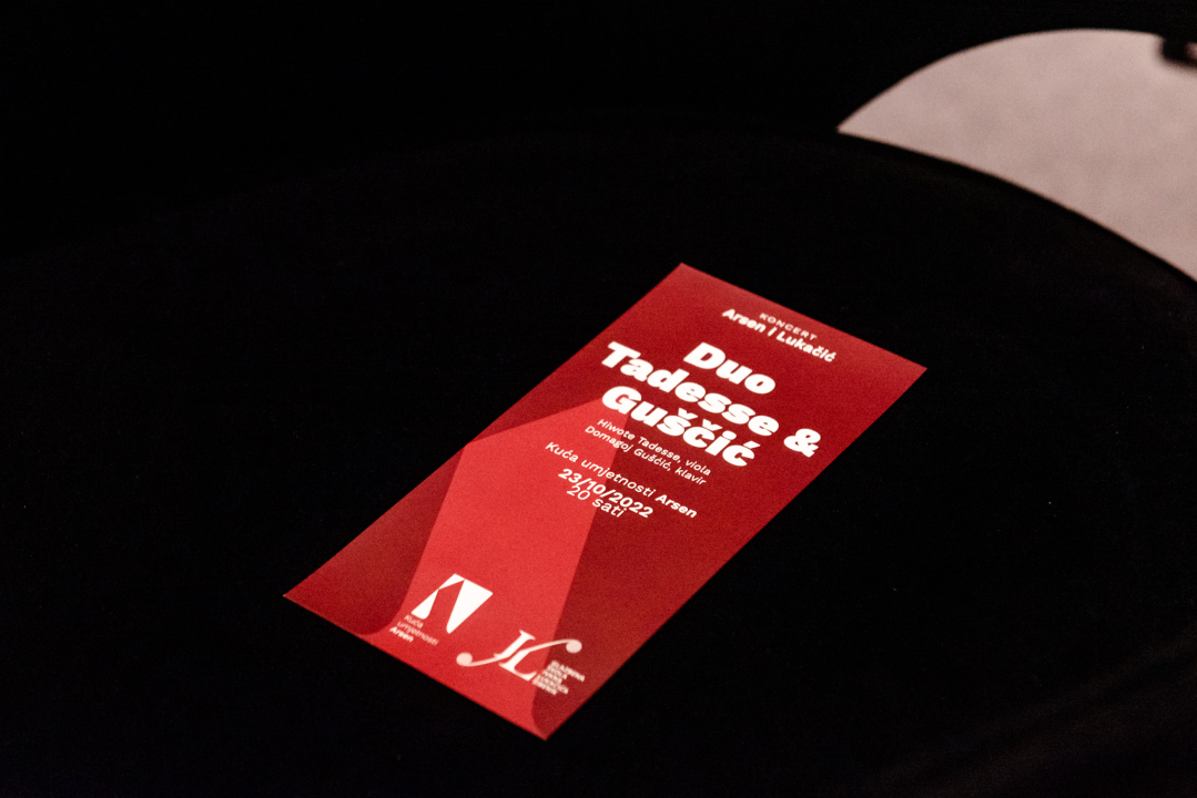 Tadesse i Guščić sinoć u Arsenu, klasični program se nastavlja danas uz Max Bruch Trio