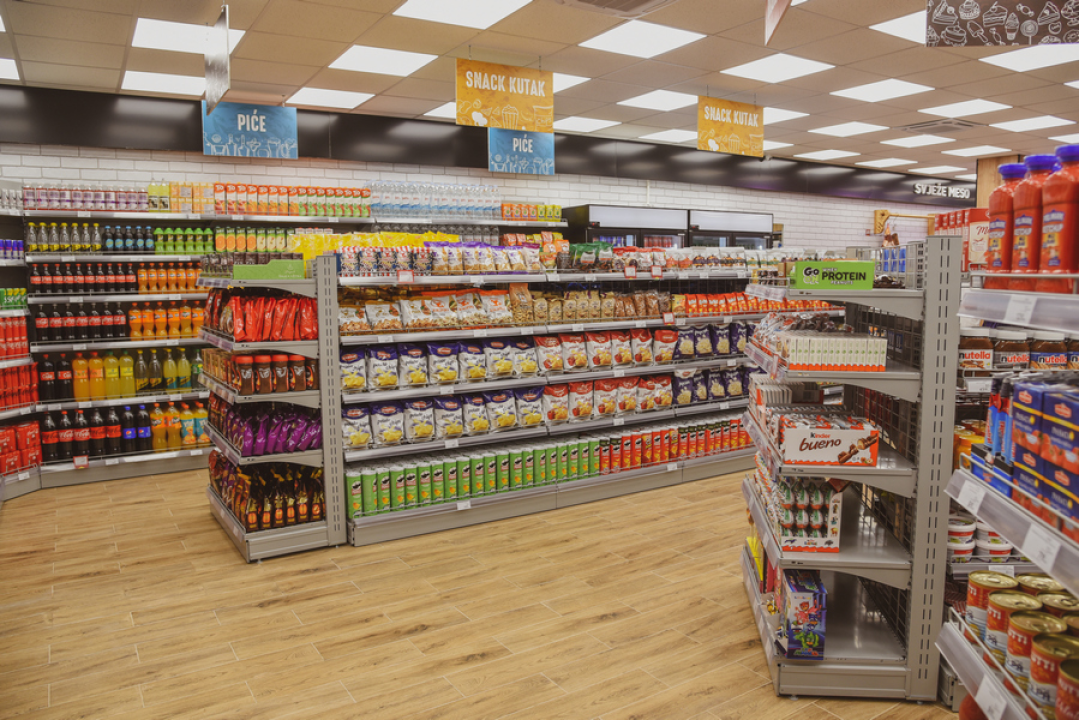 Otvorena Pivac market - mesnica u Šibeniku preko puta stadiona