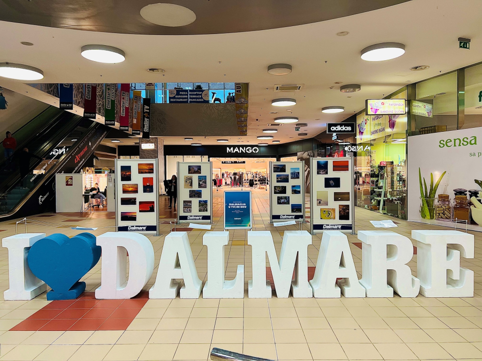Izložba fotografija 'Dalmacija u tvom oku' u Dalmare shopping centru