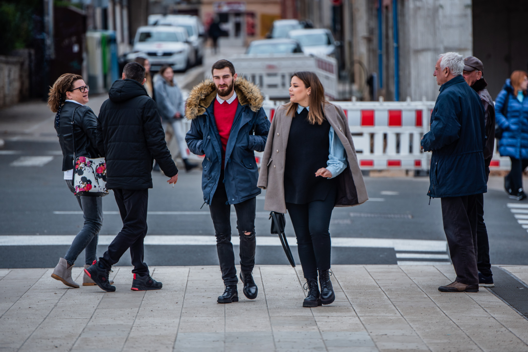 FOTO Đir po gradu, nedjelja 25. prosinca