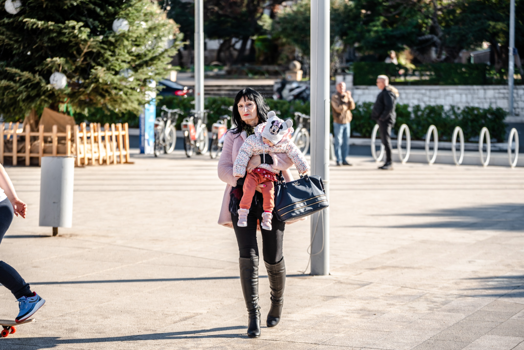 FOTO Đir po gradu, petak 6. siječnja