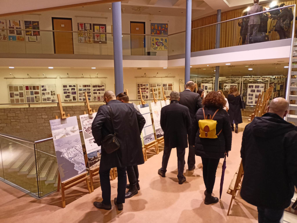 Šibenik budućnosti: U knjižnici otvorena zanimljiva izložba studenata arhitekture