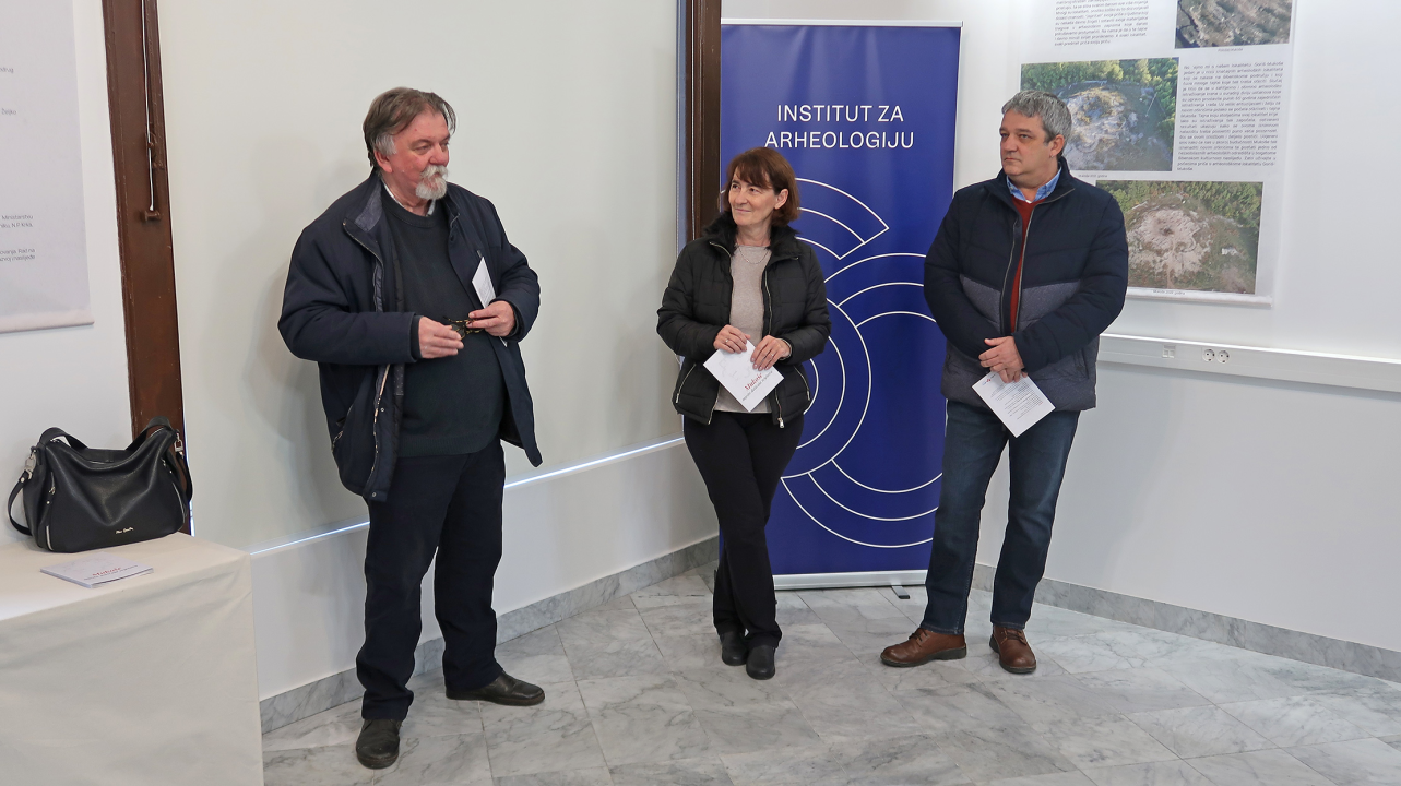 Institut za arheologiju u Zagrebu slavi rođendan uz kolege iz Šibenika: Otvorena izložba o lokalitetu Mukoše