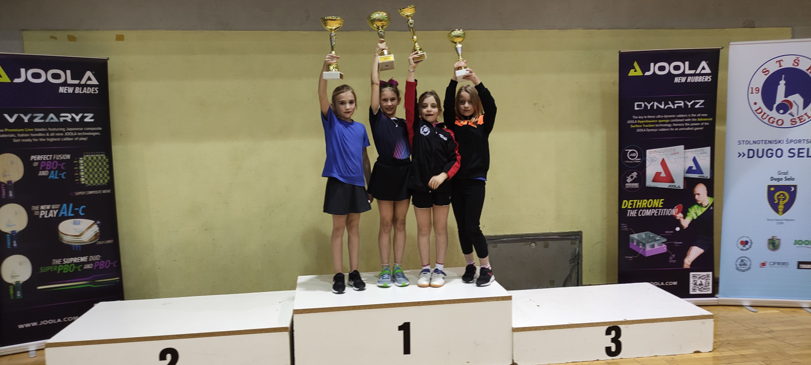 Uspjeh Stolnoteniskog kluba Šibenik i na međunarodnom turniru u Dugom Selu 