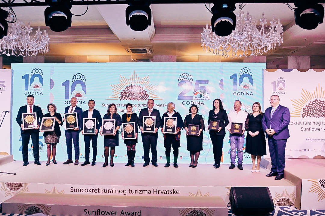 Suncokret ruralnog turizma osvojili vinarija Testament, agroturizam Marcelovi Dvori i OPG Marko Duvančić