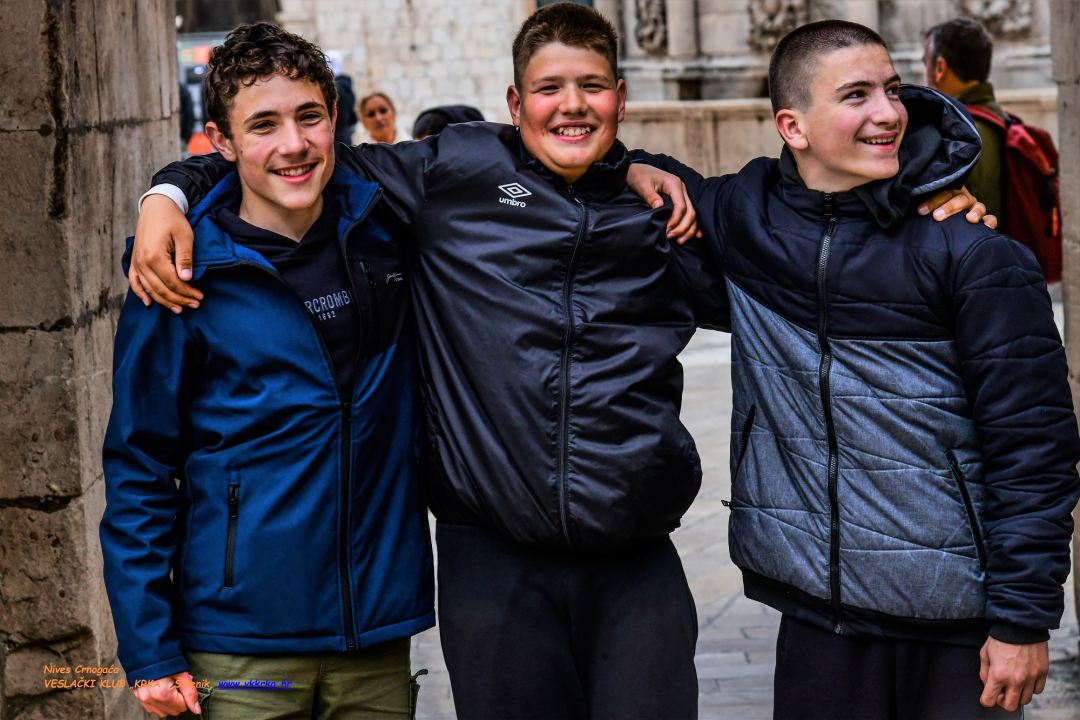 Veslači Krke vikend proveli u Dubrovniku na trećoj utrci Kupa Dalmacije