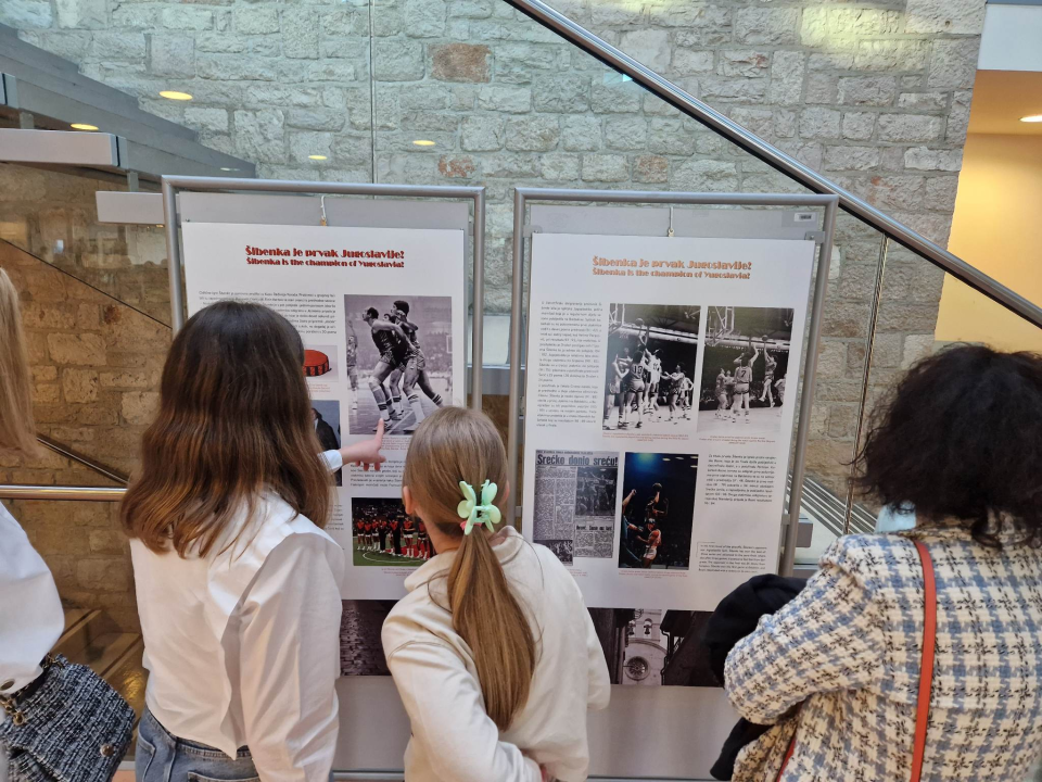 'Šibenka 82/83- prvaci na jednu noć': Otvorena izložba o legendarnoj utakmici 1983. godine