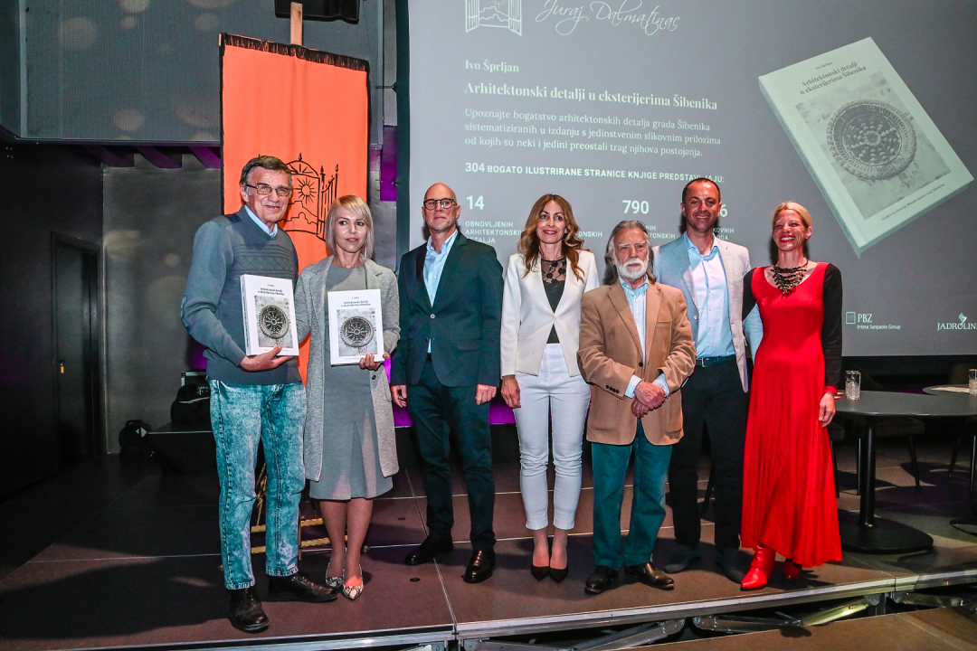 U Arsenu predstavljena monografija Ive Šprljana s više od 3000 arhitektonskih detalja Šibenika