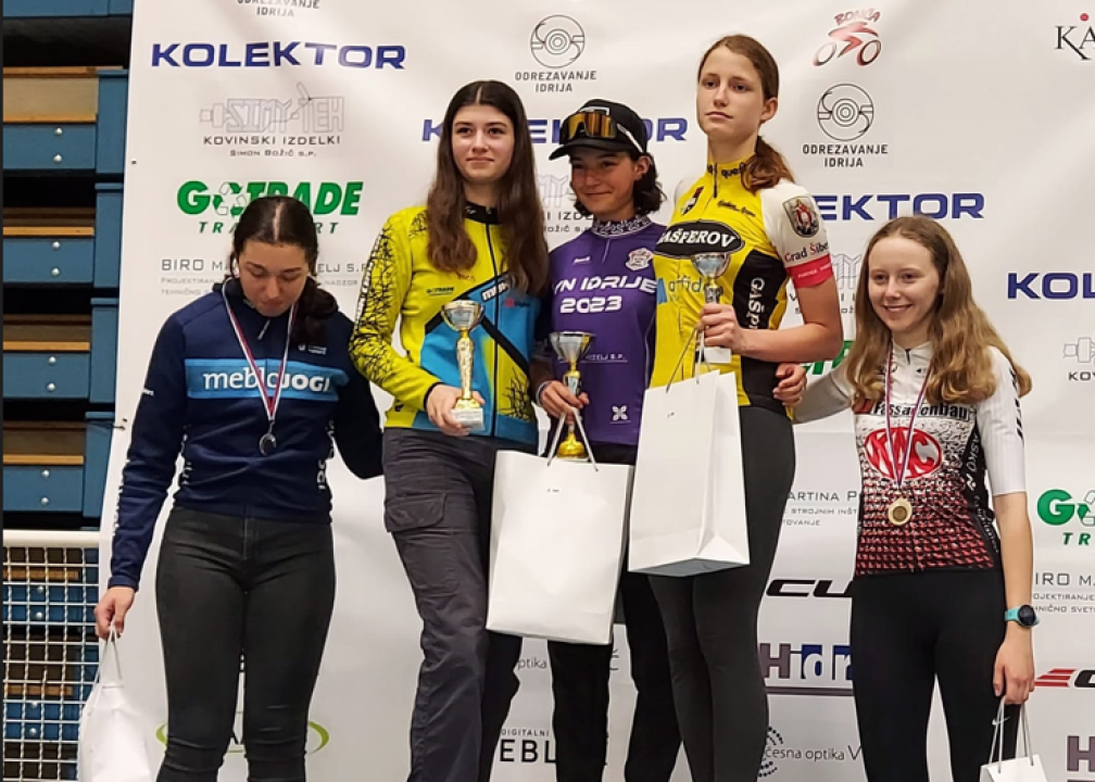 Kadetkinja Petra Čuklin treća u generalnom poretku na trodnevnoj utrci u Sloveniji
