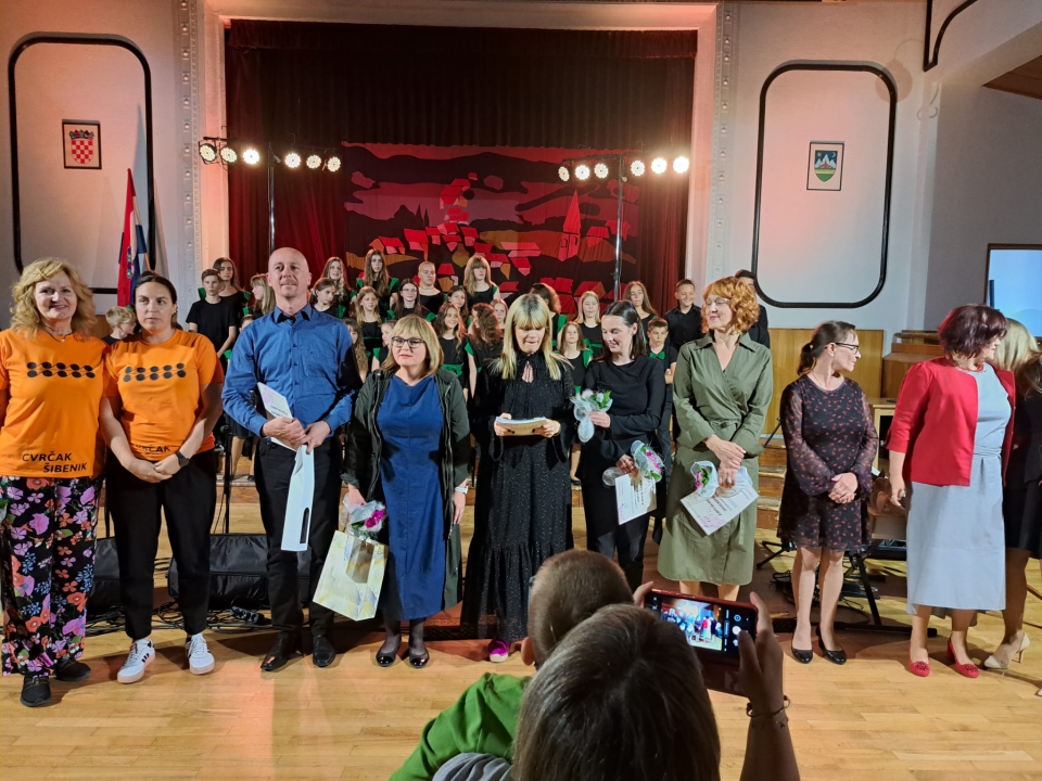 Najmlađi šibenski pjevači 'Cvrčci' nastupili na smotri dječjih zborova u Ravnoj Gori
