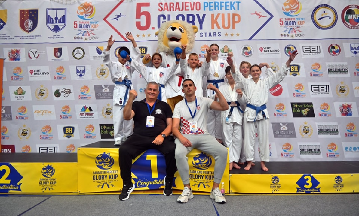 Vodički karataši s natjecanja u Sarajevu vratili se s 11 medalja