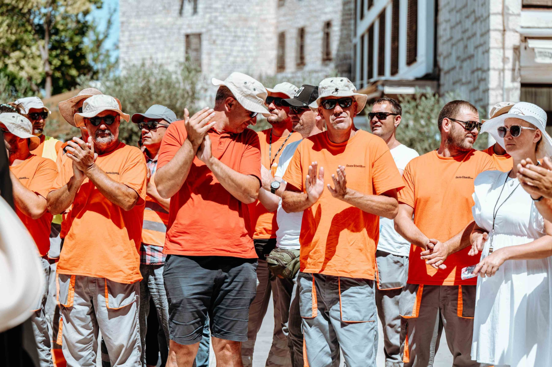 Radnici Cesta Šibenik i danas pred zgradom Županije: 'Neka župan dokaže da smo neučinkoviti!'