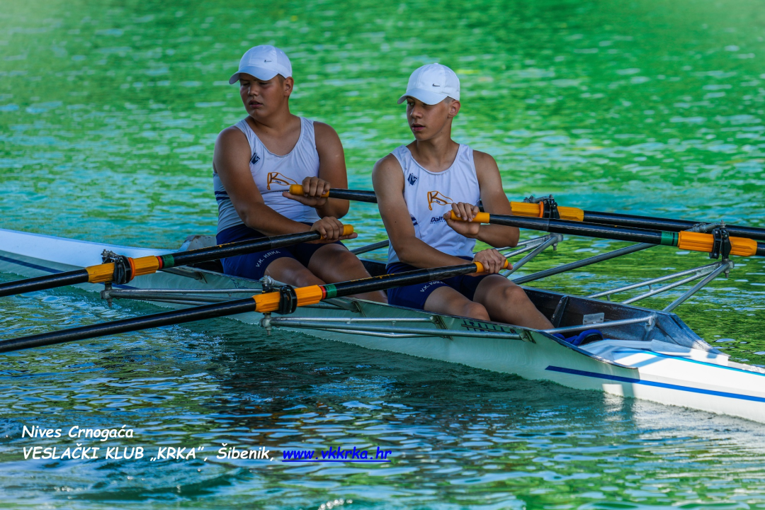 Veslači i veslačice VK 'Krka' sa 30. Hrvatskog veslačkog prvenstva se vratili s devet medalja  