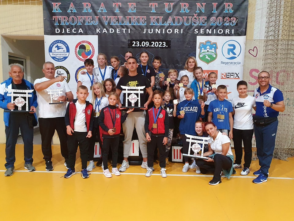 KK Okit Vodice opet najbolji: Iz Velike Kladuše se vratili sa 11 zlatnih medalja, tri srebrene i četiri brončane  