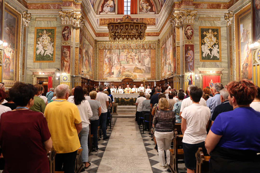 Peti dan hodočašća: Šibenčani sudjelovali na misnom slavlju u zavodu svetog Jeronima