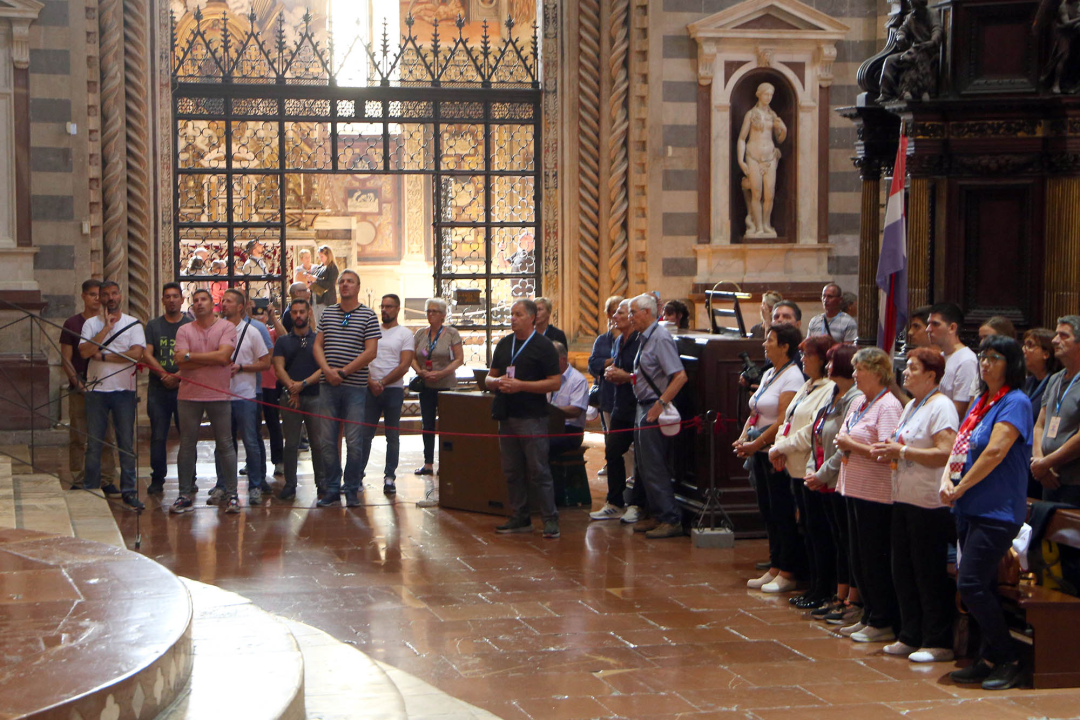 Vjernici Šibenske biskupije u Orvietu