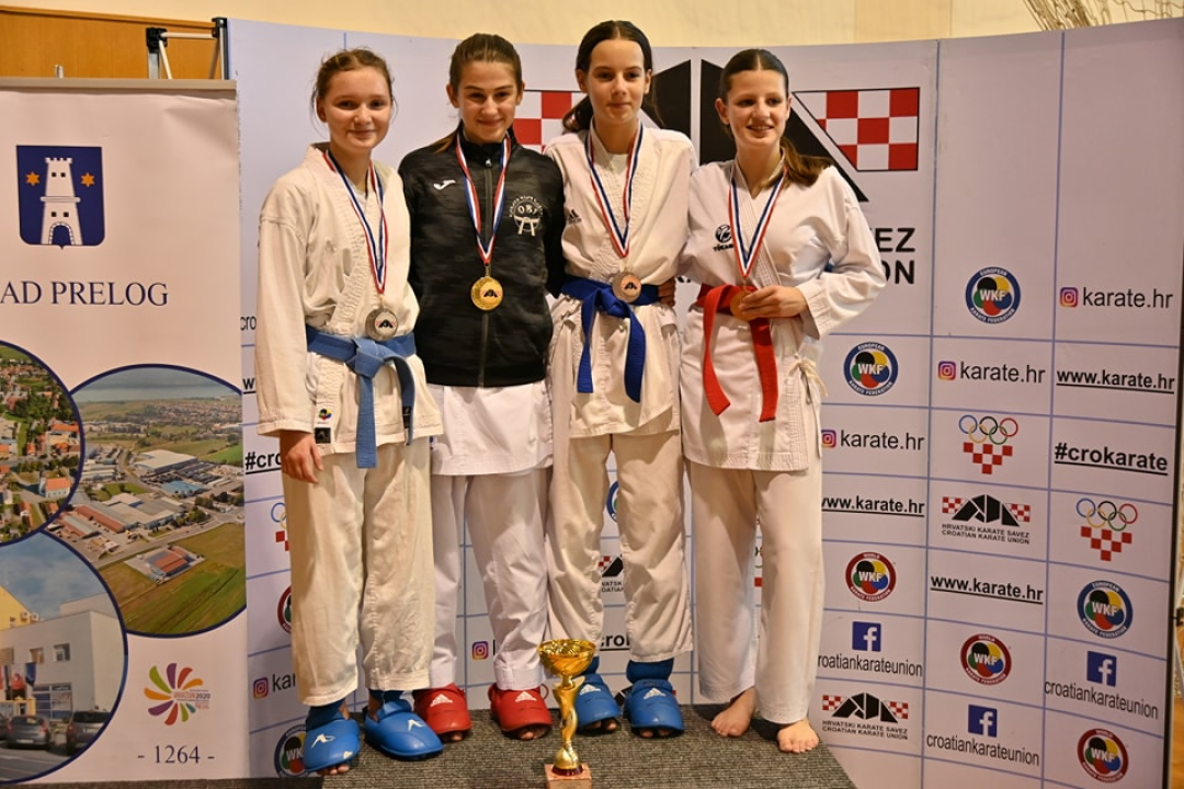 Karate klub Okit-Vodice osvojio 15 medalja na Prvenstvu Hrvatske za mlađe uzraste
