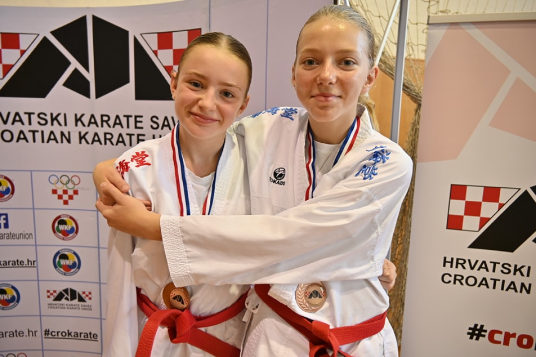Karate klub Okit-Vodice osvojio 15 medalja na Prvenstvu Hrvatske za mlađe uzraste