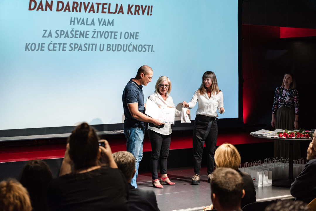 Svečanost Crvenog križa u Arsenu: 'Za krv se nikad neće naći adekvatna zamjena'