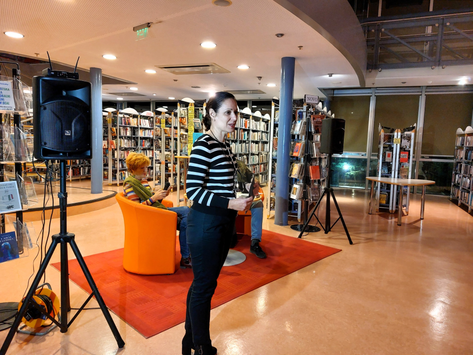 Pisac i fotograf Edi Matić gostovao u šibenskoj knjižnici