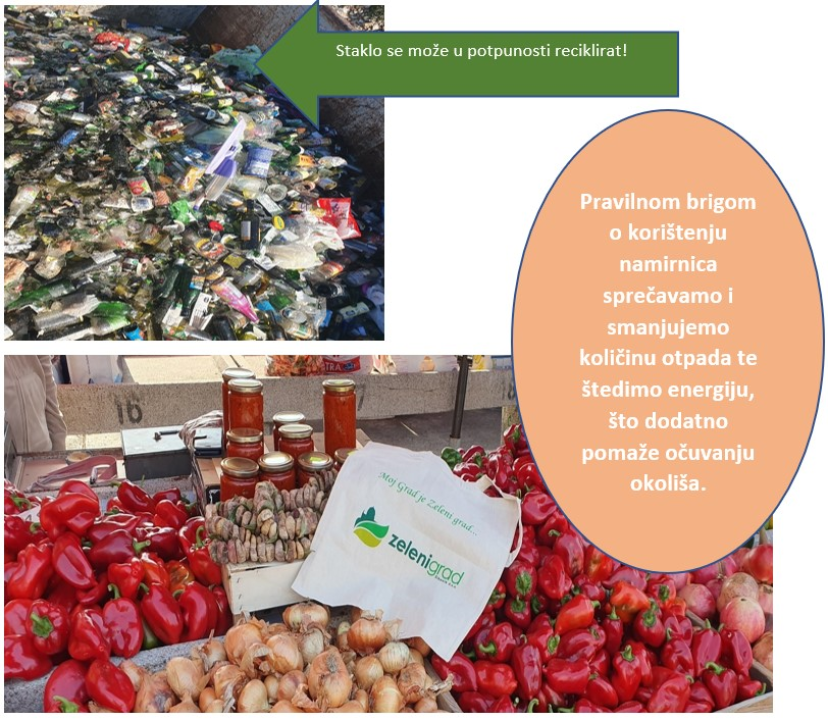 Razmišljajte ekološki i smanjite nastanak otpada!