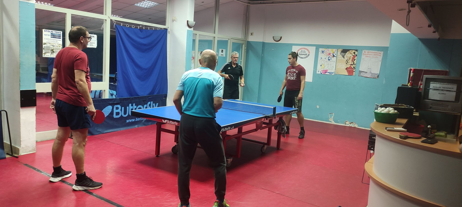 Odigrano peto kolo rekreativne stolnoteniske lige Šibenik