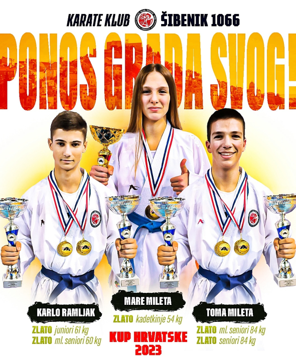 Brat i sestra Mileta i Karlo Ramljak ovog vikenda na Ligi mladih u Veneciji