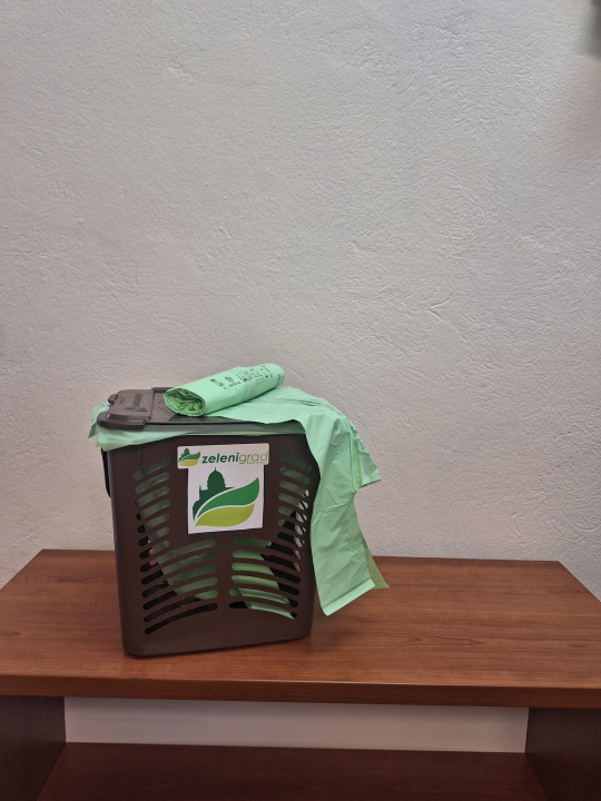 Uskoro i smeđe kante Zelenog grada za biorazgradivi otpad