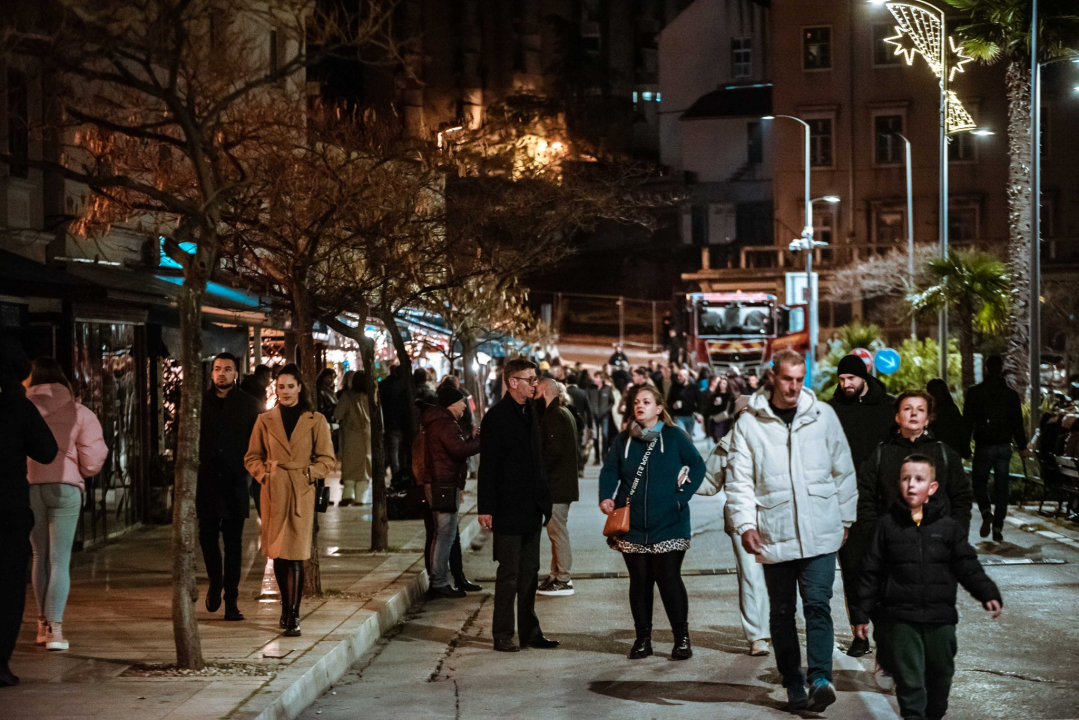 Šibenčani Novu godinu dočekali na dvije pozornice